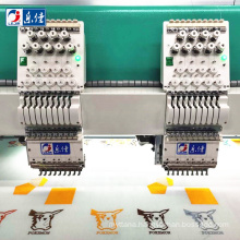 20 heads high speed computerized flat embroidery machine
